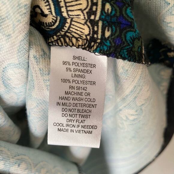 London times size 10 floral hippie, print‎ sheath career dress - Picture 5 of 8